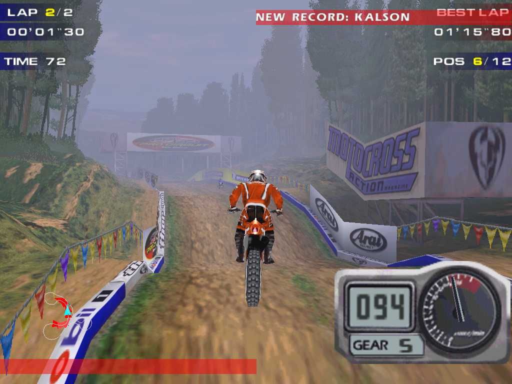 Moto Racer 2 screenshot 5 for Playstation